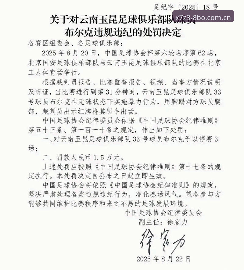 博体育数据分析 中国足协第三批禁足名单深度解析:65人受罚背后,体育赛事投注系统的警示